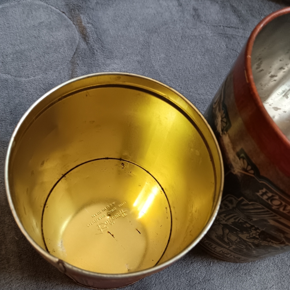 Vintage Sunshine Red Coffee Tin Can Homestead Cookie Tin Farmhouse Kitchen Set - Picture 12 of 12